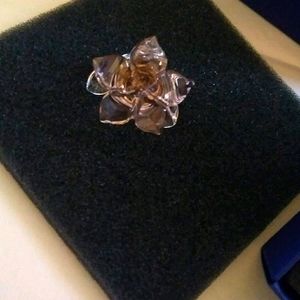 NIB Swarovski crystal desert rose SCS figurine